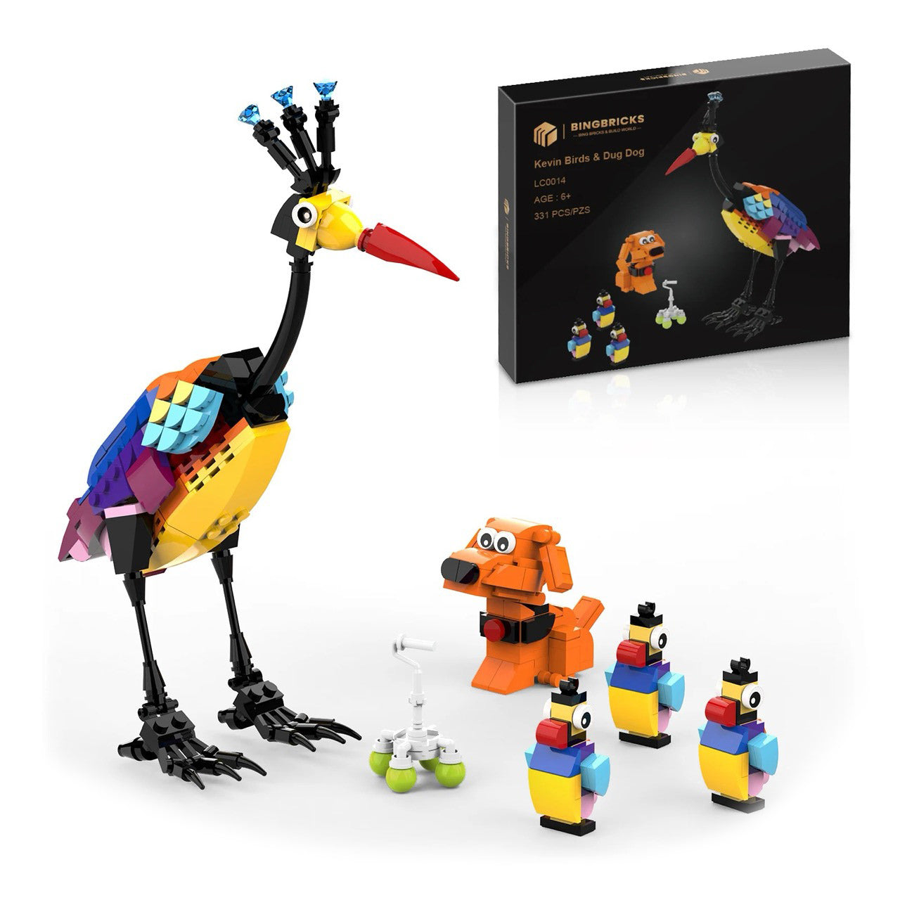 Exotic Bird Building Blocks