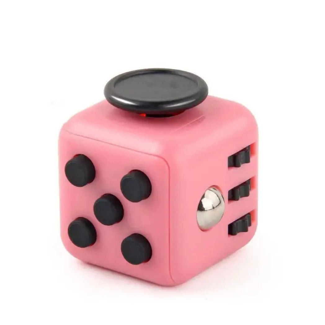 Fidget Cube Toy Pink