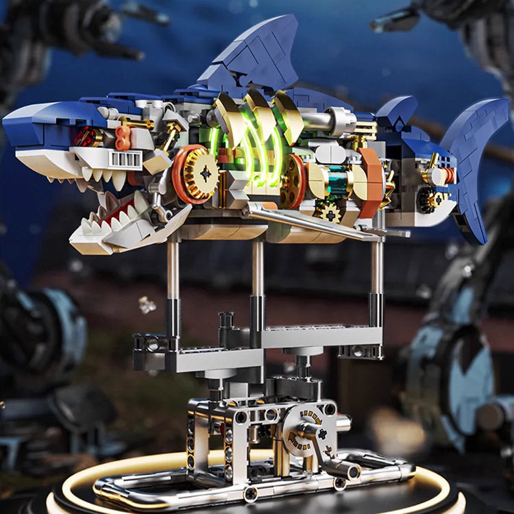 Mechanical Shark Building Blocks