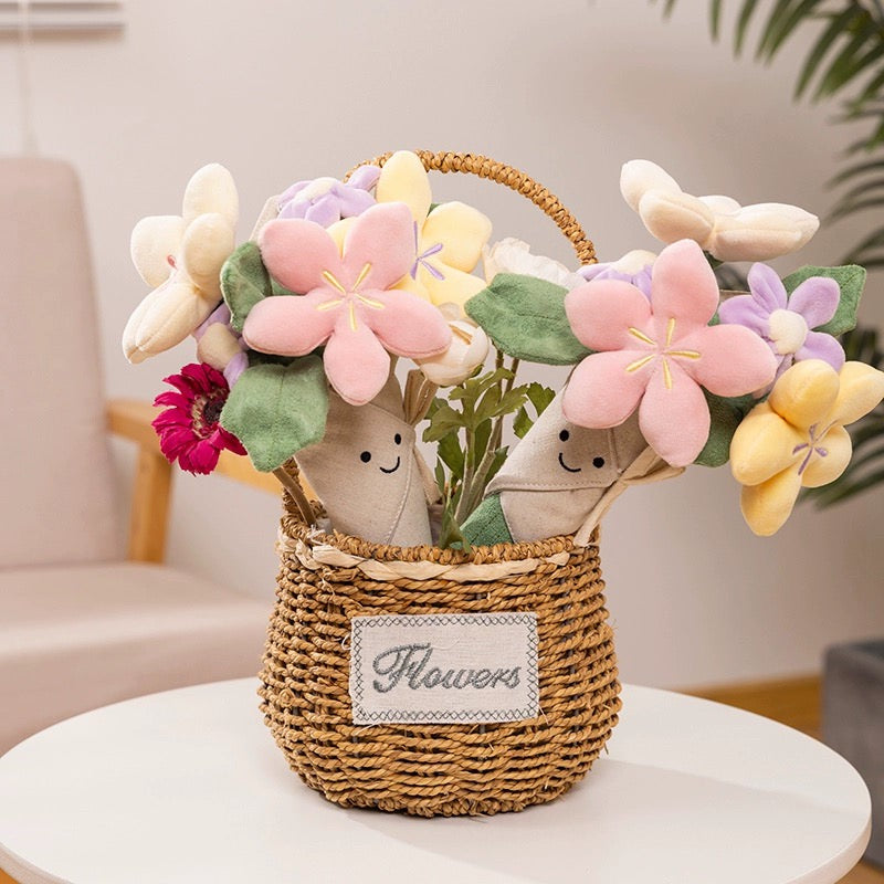 Plush Flower Bouquet Toy