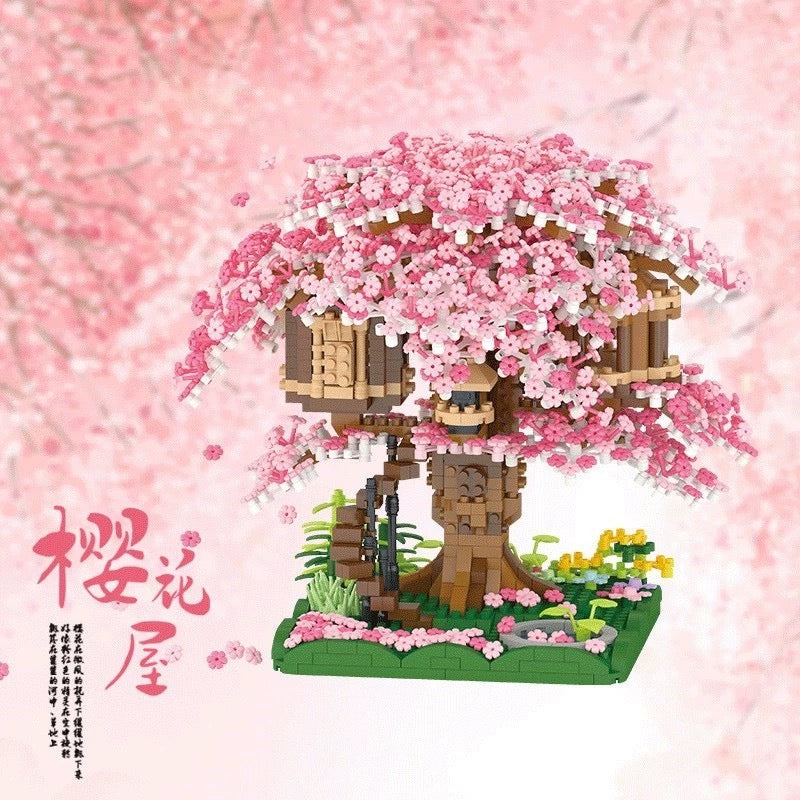 Sakura Treehouse Building Blocks