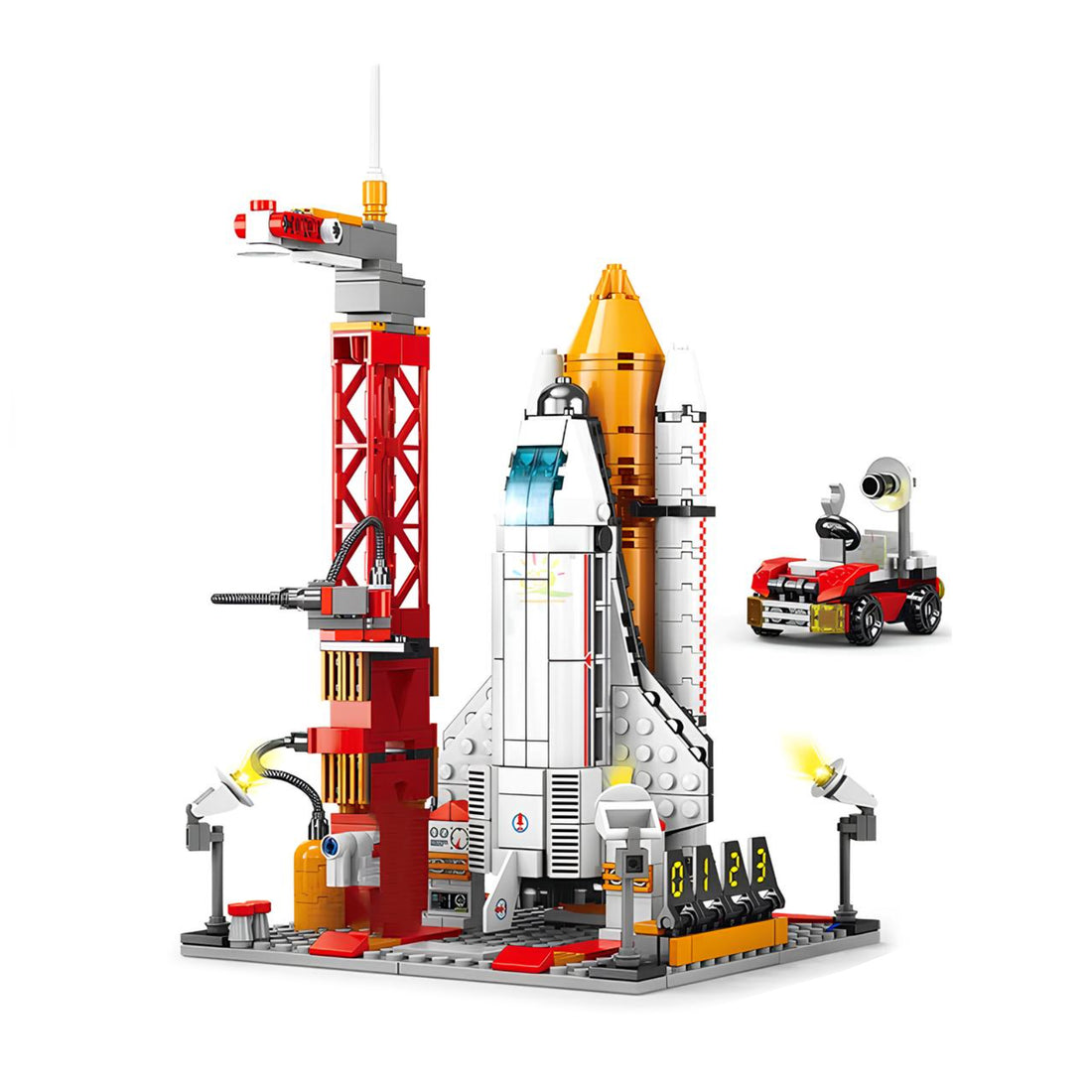 Space Shuttle Launch Building Blocks