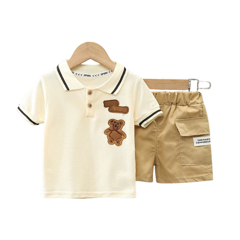 Teddy Champ Polo & Cargo Set