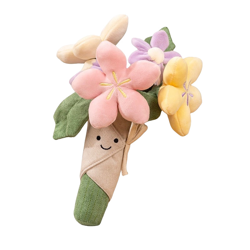 Plush Flower Bouquet Toy